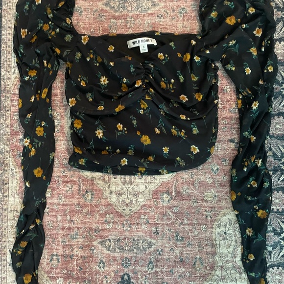 Wild Honey Tops - Wild Honey Floral Top